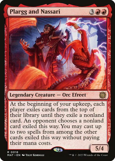 Plargg and Nassari (Foil) - MAT - 18