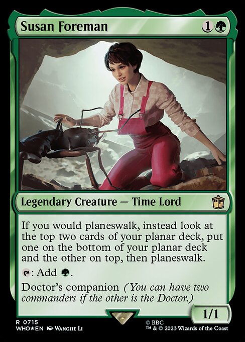 Susan Foreman (Surge Foil) - WHO - 715