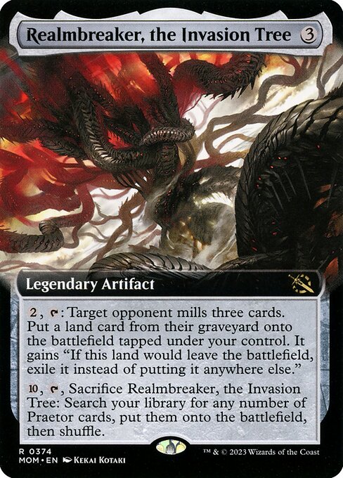 Realmbreaker, the Invasion Tree (Extended Art) (Foil) - MOM - 374