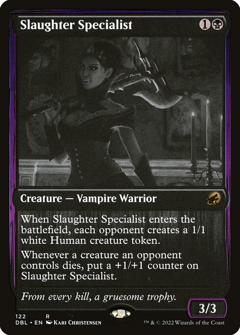 Slaughter Specialist - DBL - 122