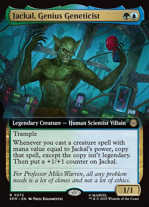 Jackal, Genius Geneticist (Extended Art) - SPM - 272
