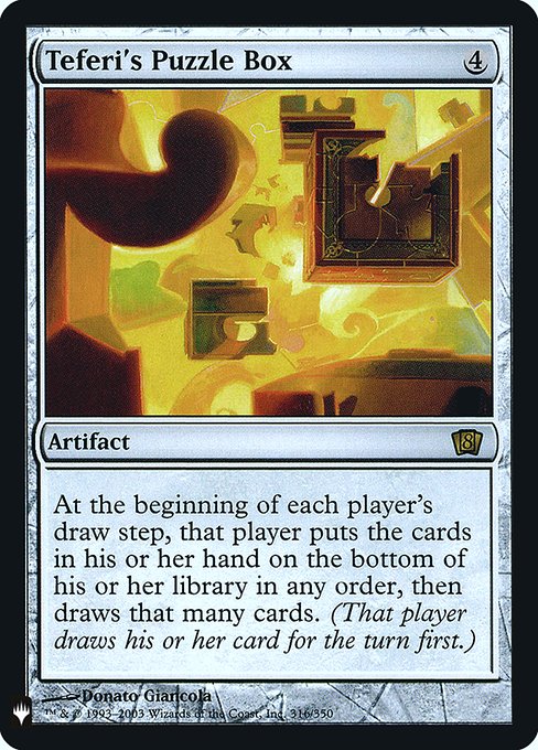Teferi's Puzzle Box (Foil) - PLST - 8ED-316
