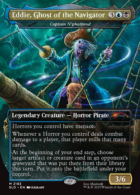 Eddie, Ghost of the Navigator - Captain N'ghathrod - SLD - 2183