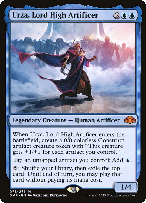 Urza, Lord High Artificer (Foil) - DMR - 71