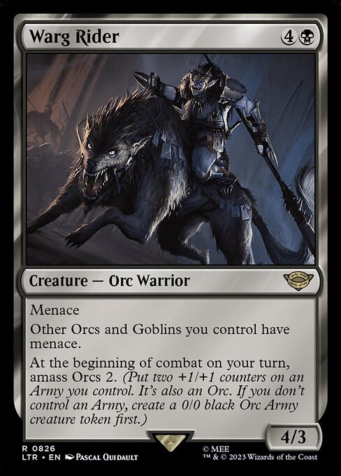 Warg Rider - LTR - 826