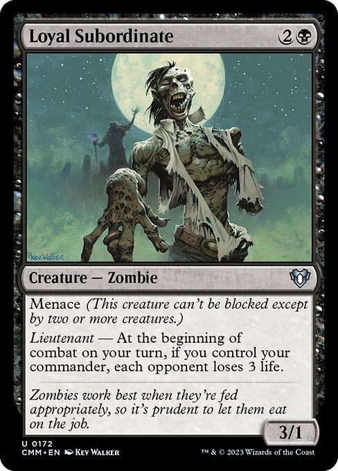 Loyal Subordinate - CMM - 172