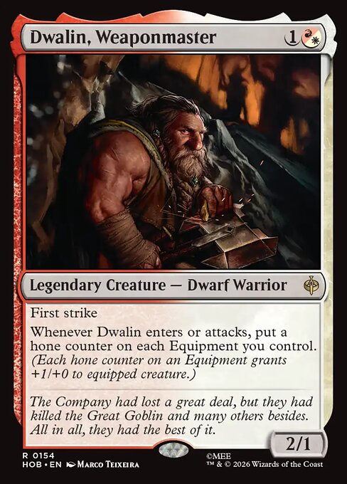 Dwalin, Weaponmaster - HOB - 154