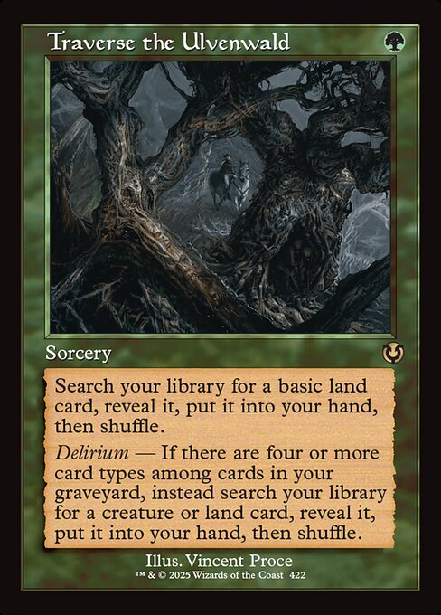 Traverse the Ulvenwald (Retro Frame) - INR - 422