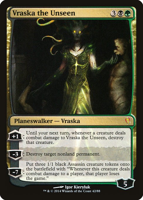Vraska the Unseen (Foil) - DDM - 42