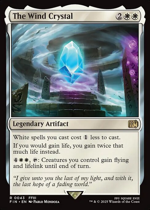 The Wind Crystal (Foil) - FIN - 43