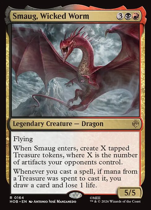 Smaug, Wicked Worm - HOB - 164