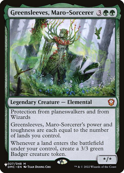 Greensleeves, Maro-Sorcerer - PLST - DMC-27