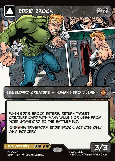 Eddie Brock (0224) (Borderless) - SPM - 224