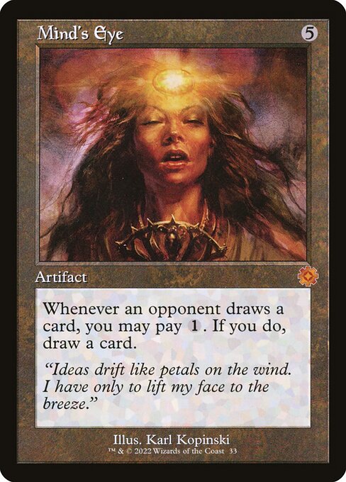 Mind's Eye (Foil) - BRR - 33
