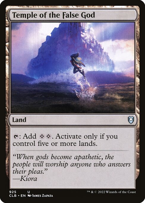 Temple of the False God - CLB - 925