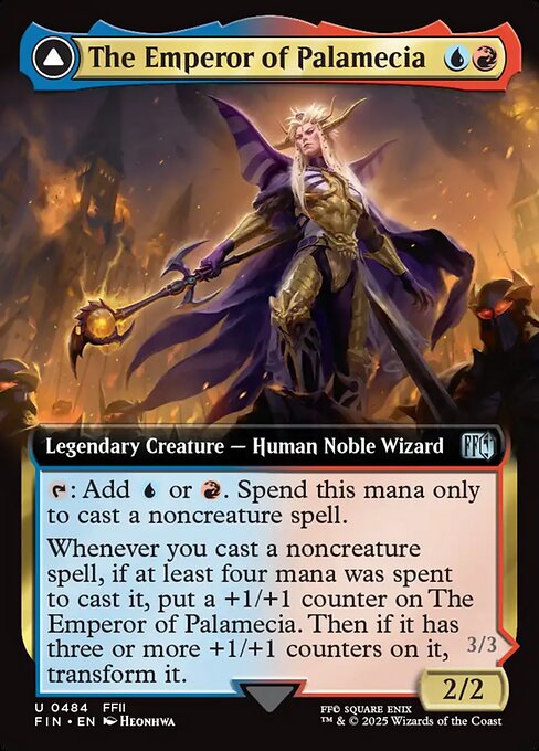 The Emperor of Palamecia (Extended Art) (Foil) - FIN - 484