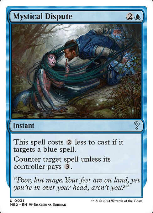 Mystical Dispute (White Border) - MB2 - 31