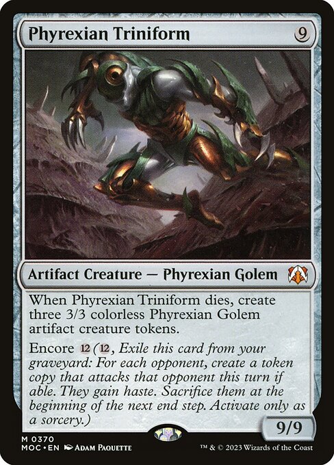 Phyrexian Triniform - MOC - 370