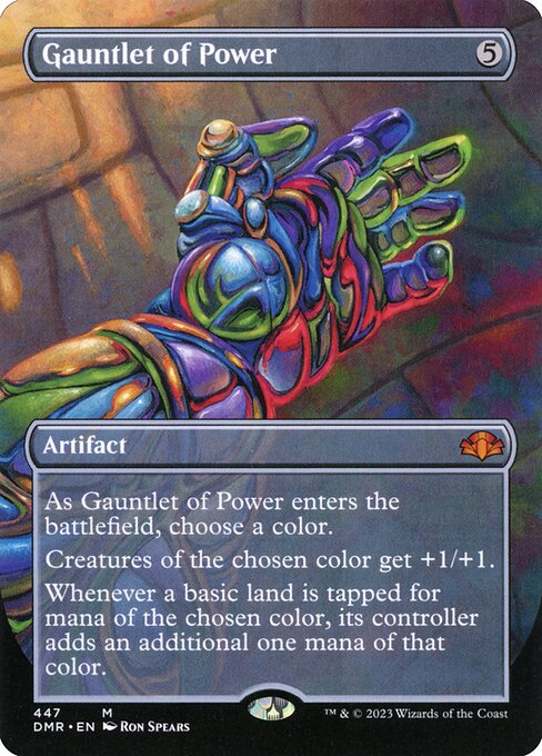 Gauntlet of Power (Borderless) - DMR - 447