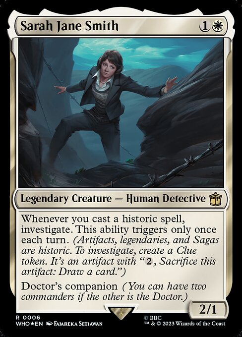 Sarah Jane Smith (Foil) - WHO - 6