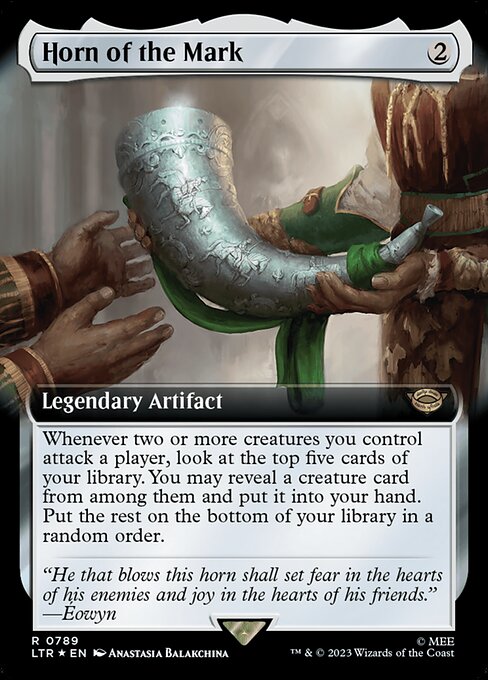Horn of the Mark (Extended Art) (Surge Foil) - LTR - 789