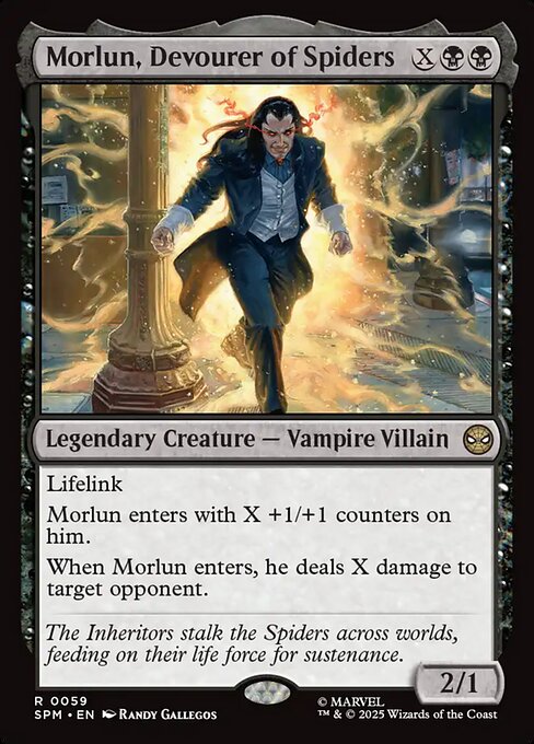 Morlun, Devourer of Spiders (Foil) - SPM - 59