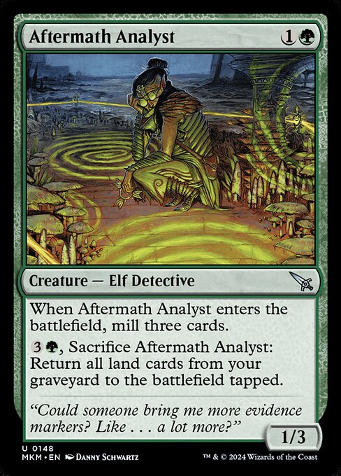 Aftermath Analyst (Foil) - MKM - 148