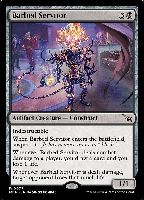 Barbed Servitor - MKM - 77