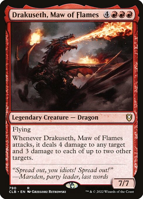 Drakuseth, Maw of Flames - CLB - 790