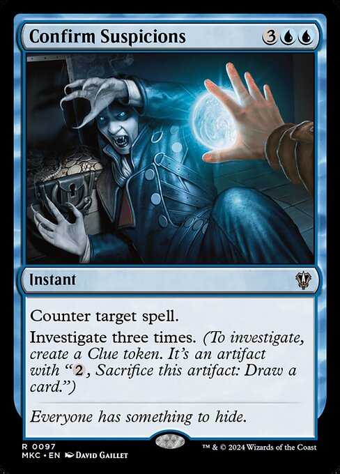 Confirm Suspicions - MKC - 97