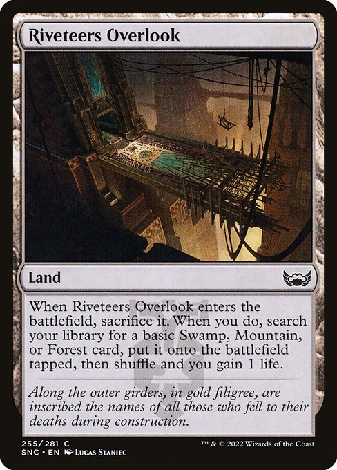 Riveteers Overlook (Foil) - SNC - 255
