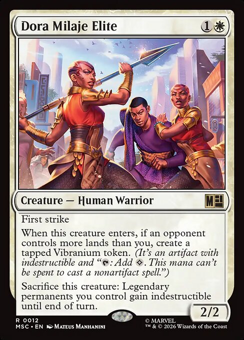 Dora Milaje Elite - MSC - 12