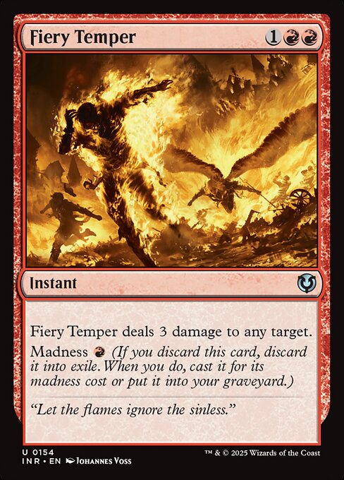 Fiery Temper - INR - 154