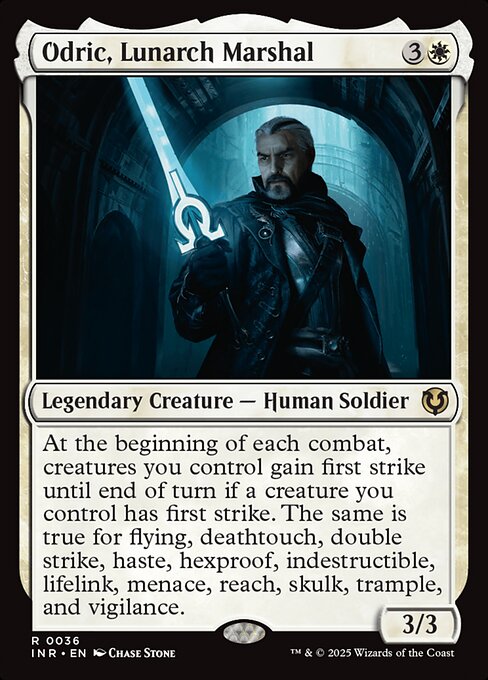Odric, Lunarch Marshal (Foil) - INR - 36