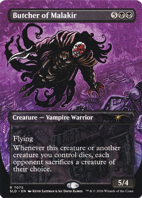 Butcher of Malakir (7072) (Foil) - SLD - 7072