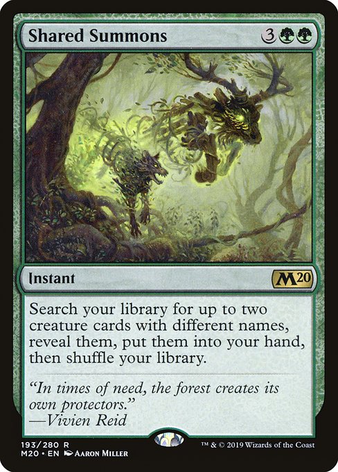 Shared Summons - M20 - 193