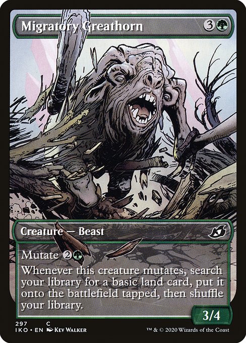 Migratory Greathorn (Showcase) - IKO - 297