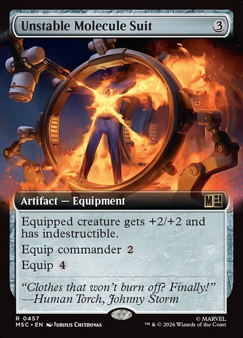 Unstable Molecule Suit (Extended Art) - MSC - 457