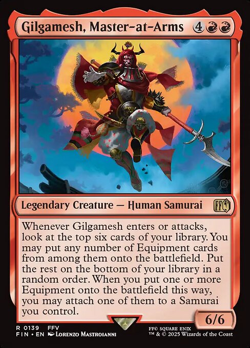 Gilgamesh, Master-at-Arms - FIN - 139