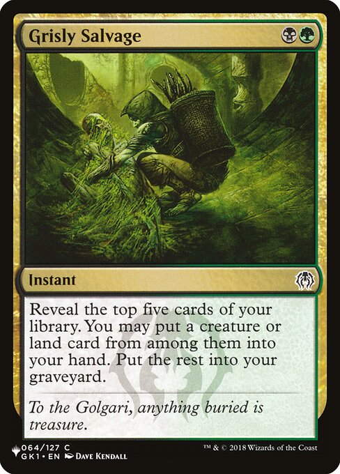 Grisly Salvage - PLST - GK1-64