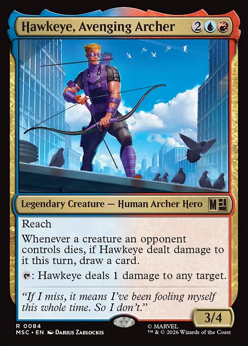 Hawkeye, Avenging Archer - MSC - 84