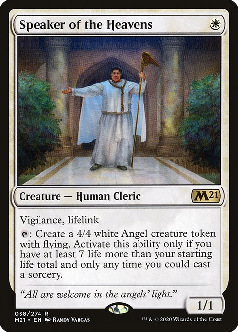 Speaker of the Heavens - M21 - 38