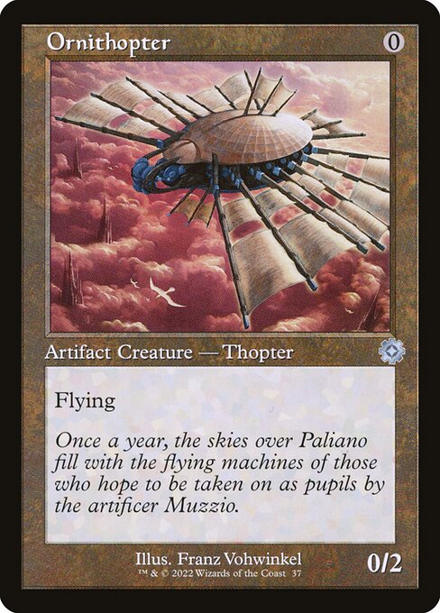 Ornithopter - BRR - 37