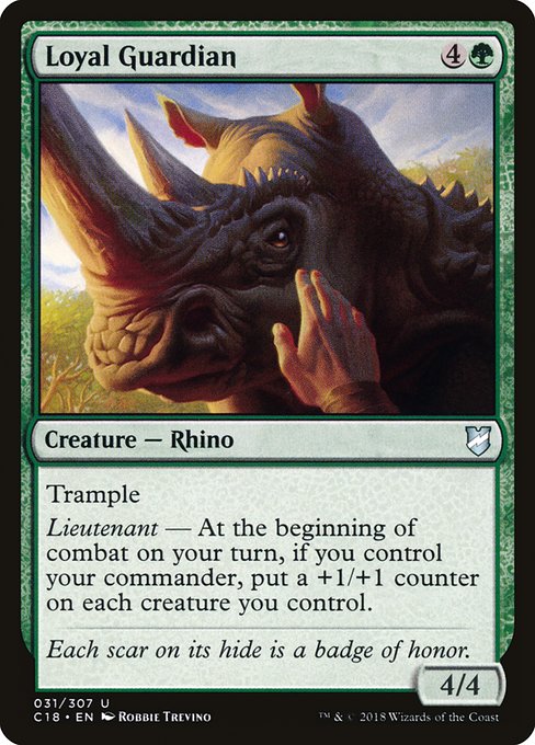 Loyal Guardian - C18 - 31