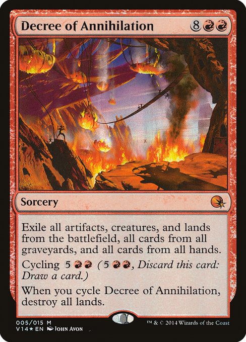 Decree of Annihilation (Foil) - V14 - 5
