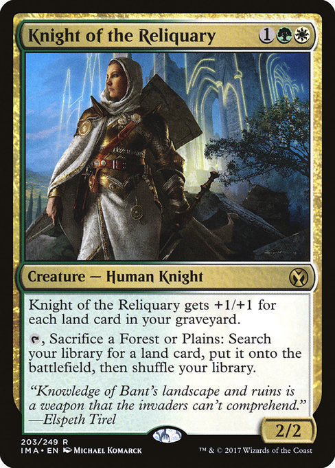 Knight of the Reliquary - IMA - 203