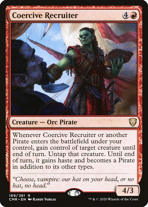 Coercive Recruiter - CMR - 169