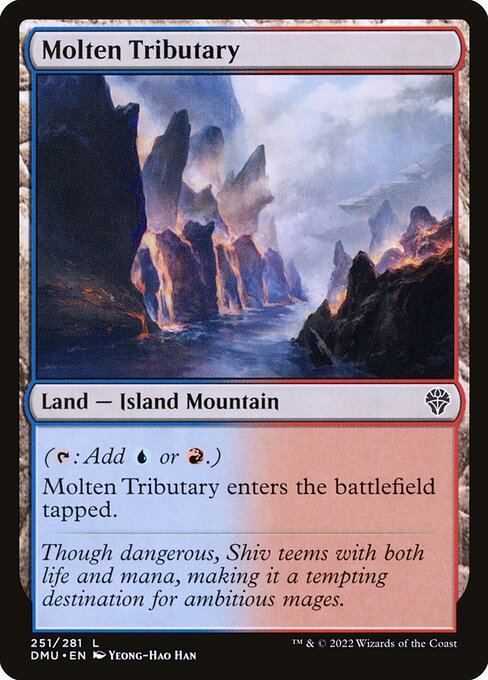 Molten Tributary (Foil) - DMU - 251