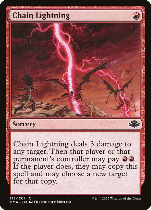 Chain Lightning (Foil) - DMR - 113