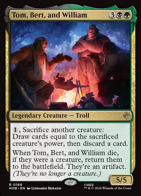Tom, Bert, and William - HOB - 169